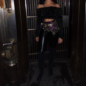 Gorgeous Black Crop top